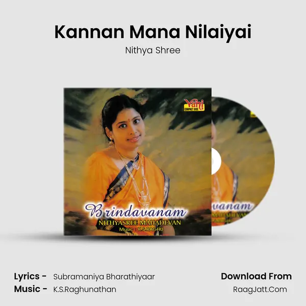 Kannan Mana Nilaiyai MP3 Song by Nithya Shree Cover