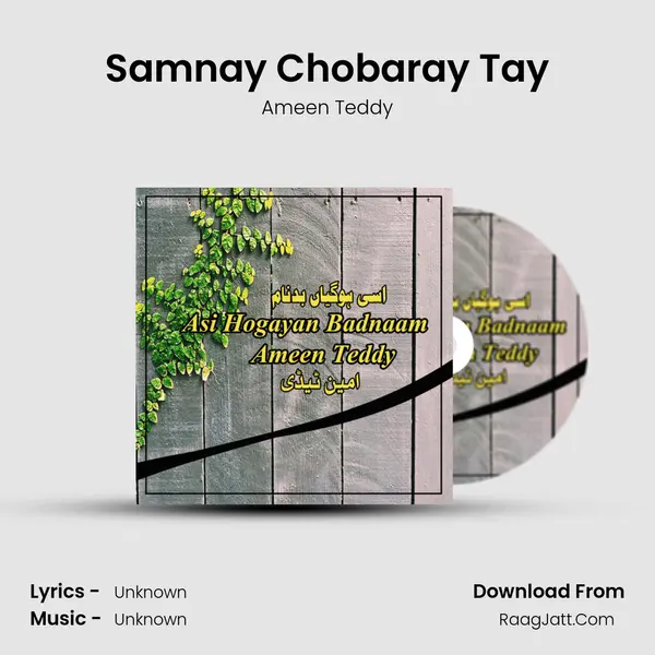Samnay Chobaray Tay MP3 Song by Ameen Teddy Cover