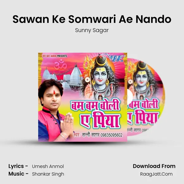 Sawan Ke Somwari Ae Nando MP3 Song by Sunny Sagar Cover