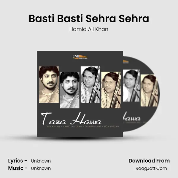 Basti Basti Sehra Sehra MP3 Song by Hamid Ali Khan Cover