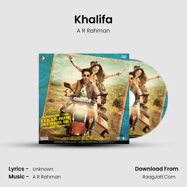 Khalifa MP3 Song by A R Rahman Cover