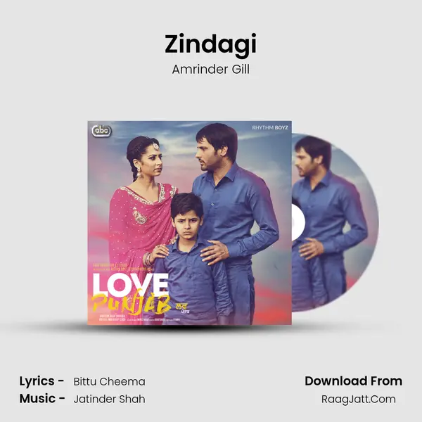 Zindagi MP3 Song by Amrinder Gill Cover