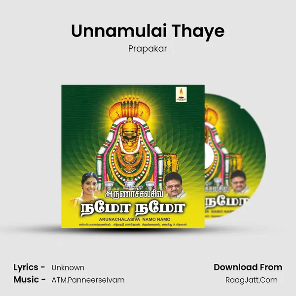 Unnamulai Thaye MP3 Song by Prapakar Cover