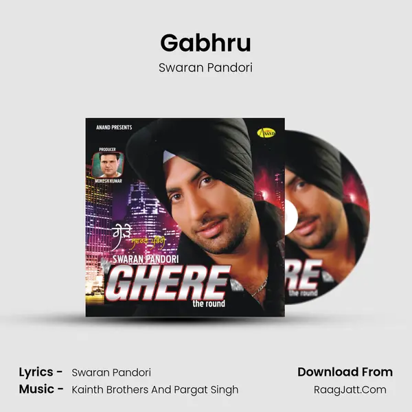 Gabhru MP3 Song by Swaran Pandori Cover