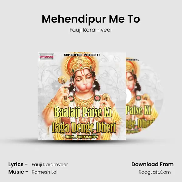 Mehendipur Me To MP3 Song by Fauji Karamveer Cover