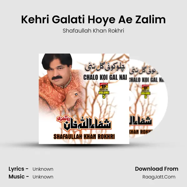 Kehri Galati Hoye Ae Zalim MP3 Song by Shafaullah Khan Rokhri Cover
