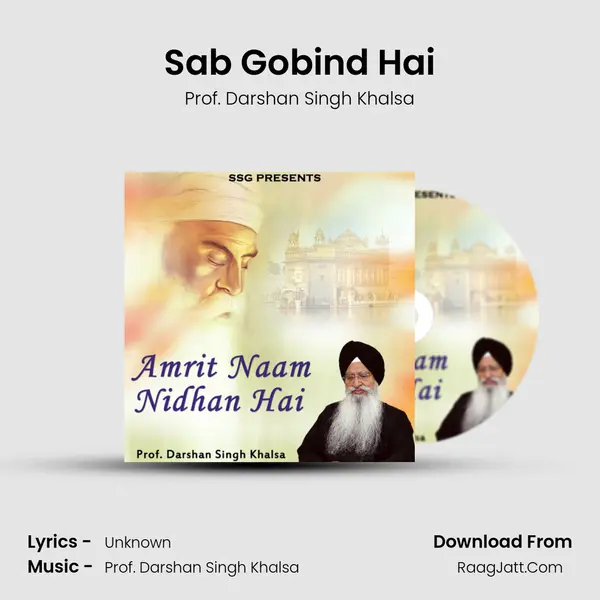 Sab Gobind Hai MP3 Song by Prof. Darshan Singh Khalsa Cover