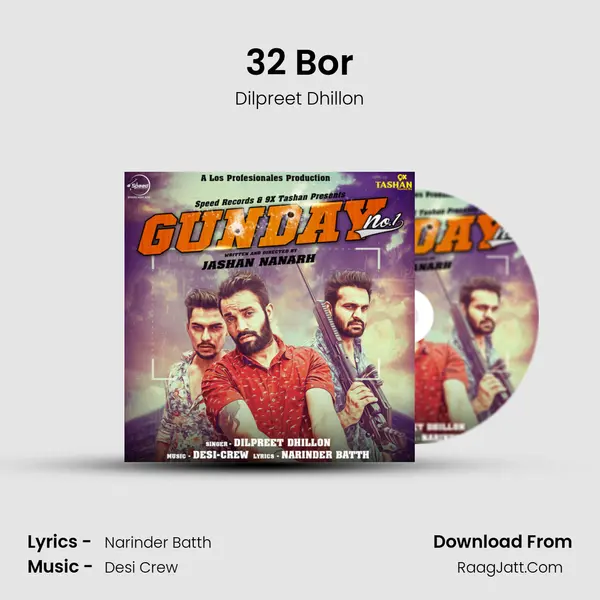 32 Bor MP3 Song by Dilpreet Dhillon Cover