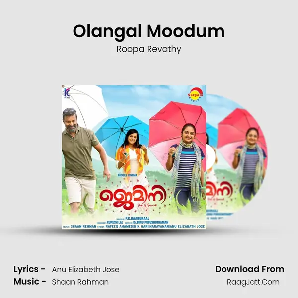 Olangal Moodum MP3 Song by Roopa Revathy Cover