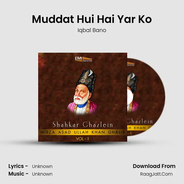Muddat Hui Hai Yar Ko MP3 Song by Iqbal Bano Cover