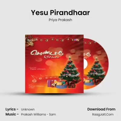 Yesu Pirandhaar MP3 Song by Priya Prakash Cover