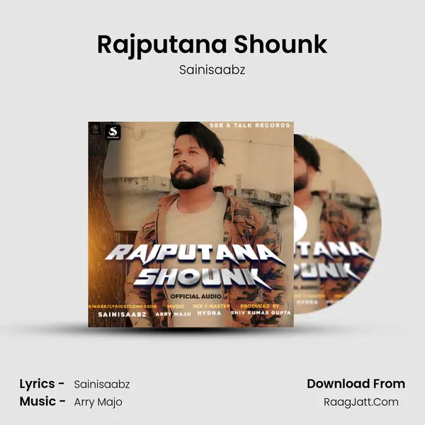 Rajputana Shounk MP3 Song by Sainisaabz Cover