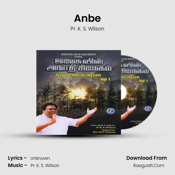 Anbe MP3 Song by Pr. K. S. Wilson Cover