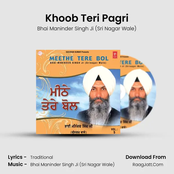 Khoob Teri Pagri MP3 Song by Bhai Maninder Singh Ji (Sri Nagar Wale) Cover