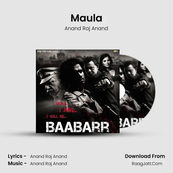 Maula(Unplugged Version) MP3 Song by Anand Raj Anand Cover