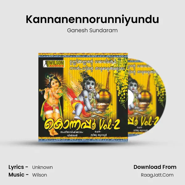 Kannanennorunniyundu MP3 Song by Ganesh Sundaram Cover