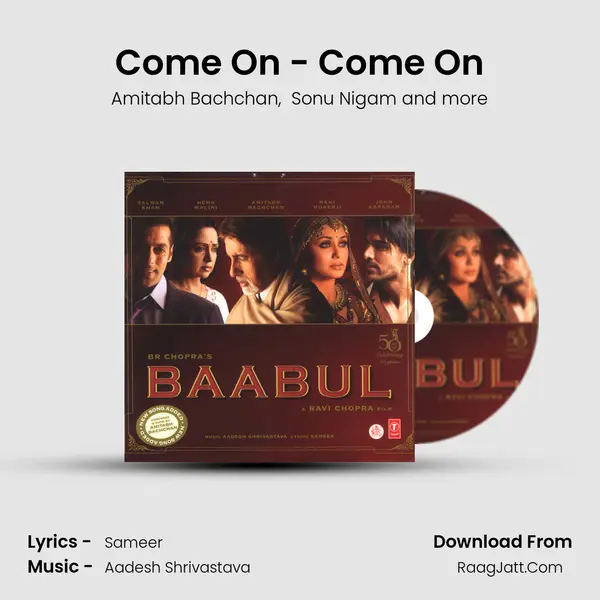 Come On - Come On MP3 Song by Amitabh Bachchan Cover