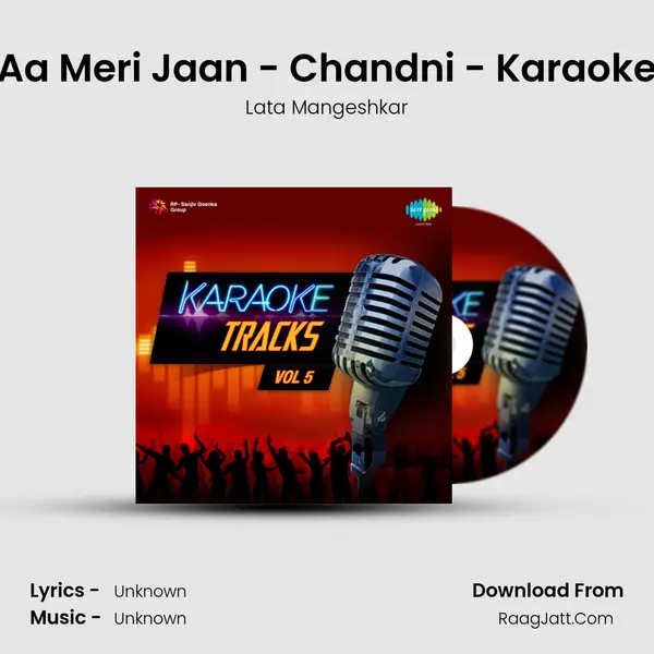 Aa Meri Jaan - Chandni - Karaoke MP3 Song by Lata Mangeshkar Cover