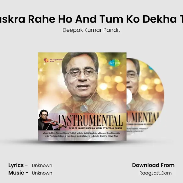 Tum Itna Jo Muskra Rahe Ho And Tum Ko Dekha To Khayal Aaya MP3 Song by Deepak Kumar Pandit Cover