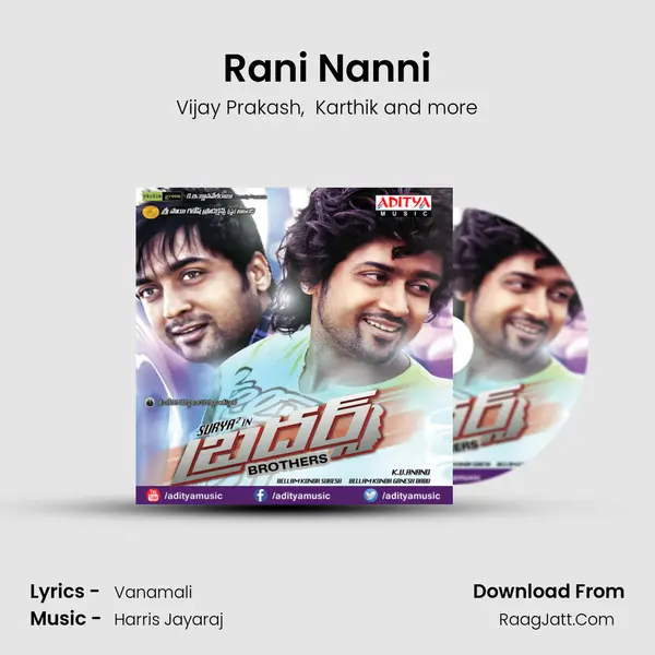 Rani Nanni MP3 Song by Vijay Prakash Cover