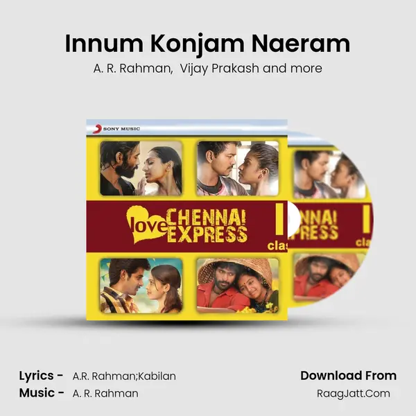 Innum Konjam Naeram MP3 Song by A. R. Rahman Cover