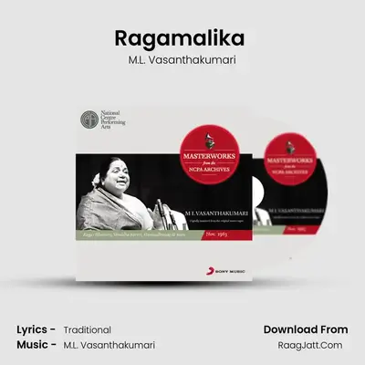Ragamalika (Paayum Oli Nee Enakku) MP3 Song by M.L. Vasanthakumari Cover