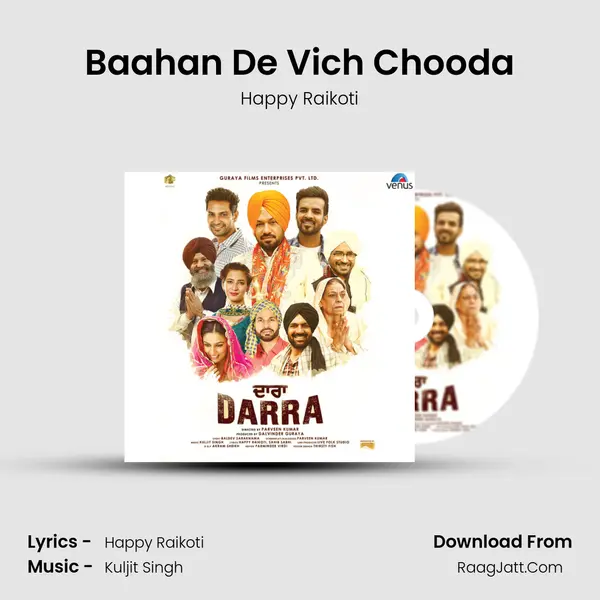 Baahan De Vich Chooda MP3 Song by Happy Raikoti Cover