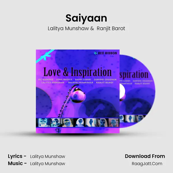 Saiyaan MP3 Song by Lalitya Munshaw Cover