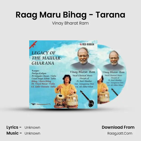Raag Maru Bihag - Tarana MP3 Song by Vinay Bharat Ram Cover