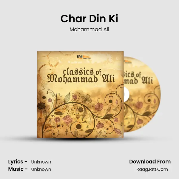 Char Din Ki MP3 Song by Mohammad Ali Cover