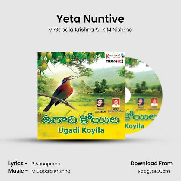 Yeta Nuntive MP3 Song by M Gopala Krishna Cover