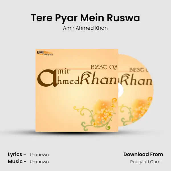 Tere Pyar Mein Ruswa MP3 Song by Amir Ahmed Khan Cover