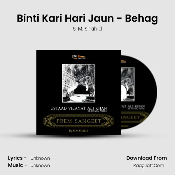 Binti Kari Hari Jaun - Behag MP3 Song by S. M. Shahid Cover