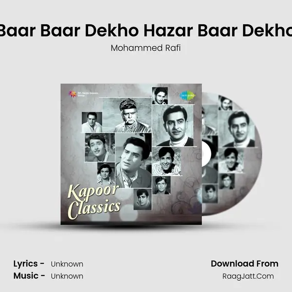 Baar Baar Dekho Hazar Baar Dekho Cover