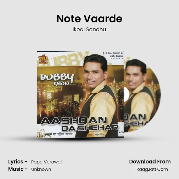 Note Vaarde MP3 Song by Ikbal Sandhu Cover
