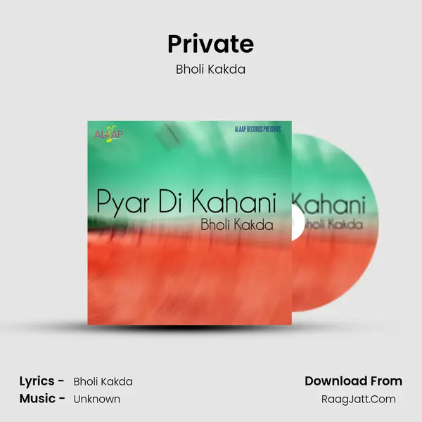 Private MP3 Song by Bholi Kakda Cover