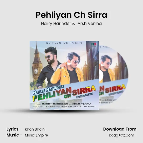 Pehliyan Ch Sirra MP3 Song by Harry Harinder Cover