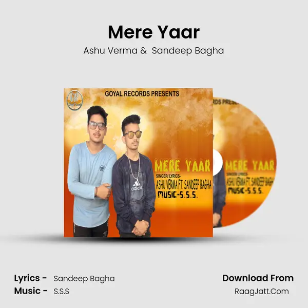 Mere Yaar MP3 Song by Ashu Verma Cover