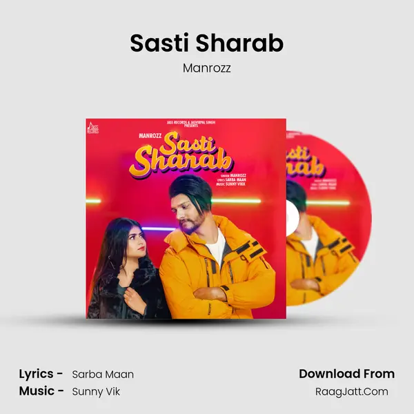 Sasti Sharab MP3 Song by Manrozz Cover