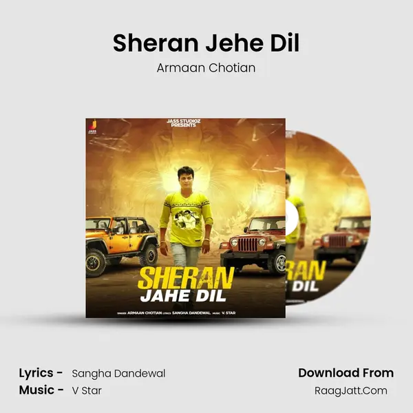 Sheran Jehe Dil MP3 Song by Armaan Chotian Cover