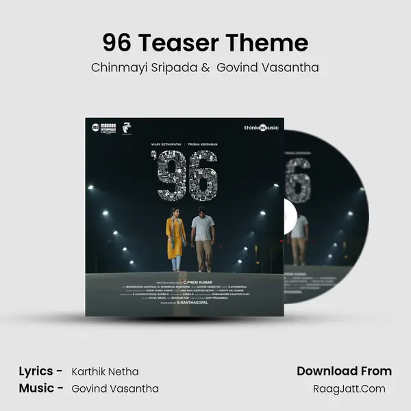 96 Teaser Theme MP3 Song by Chinmayi Sripada Cover