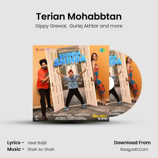 Terian Mohabbtan MP3 Song by Gippy Grewal Cover