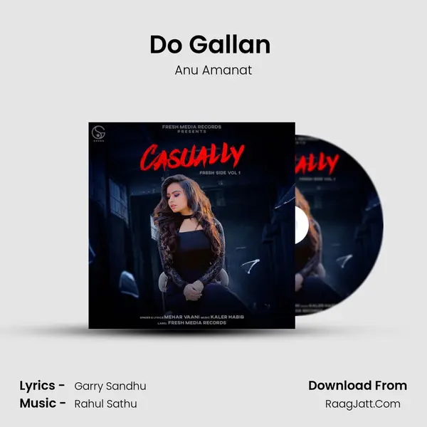 Do Gallan (Cover Song) MP3 Song by Anu Amanat Cover