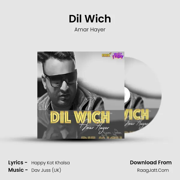 Dil Wich MP3 Song by Amar Hayer Cover