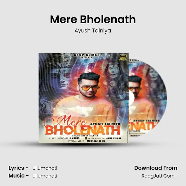 Mere Bholenath MP3 Song by Ayush Talniya Cover