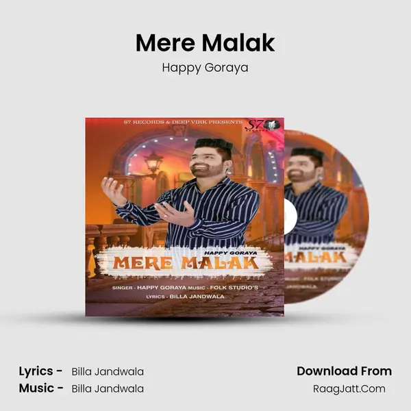 Mere Malak MP3 Song by Happy Goraya Cover