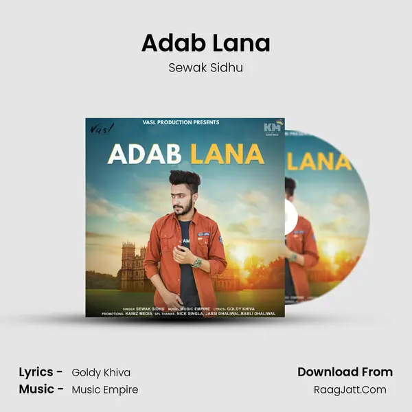 Adab Lana MP3 Song by Sewak Sidhu Cover