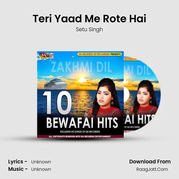 Teri Yaad Me Rote Hai MP3 Song by Setu Singh Cover