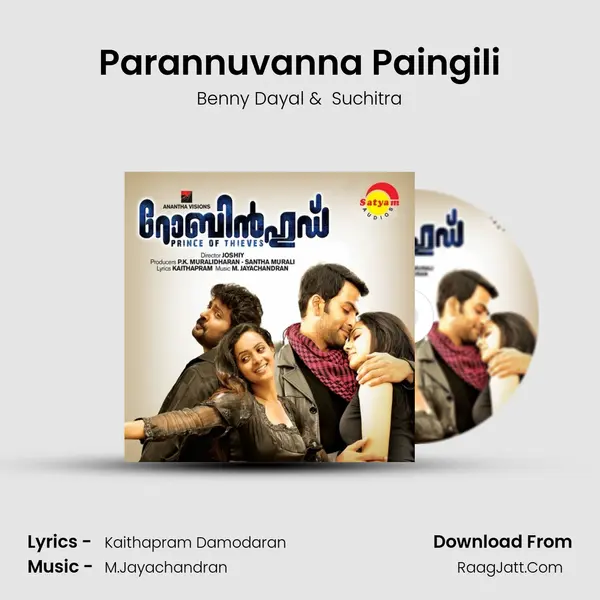Parannuvanna Paingili MP3 Song by Benny Dayal Cover