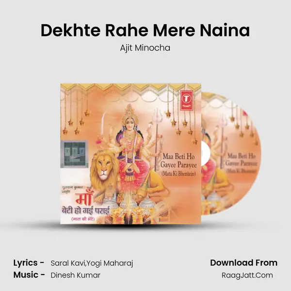 Dekhte Rahe Mere Naina MP3 Song by Ajit Minocha Cover